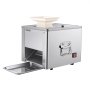 VEVOR Cortadora de Carne de 550 W 159 kg/h, Acero Inoxidable, Grosor de 3,5 mm, Cortadora de Alimentos Eléctrica para Cocina Doméstica, Restaurante, Supermercado, 360 x 345 x 418 mm, Plata