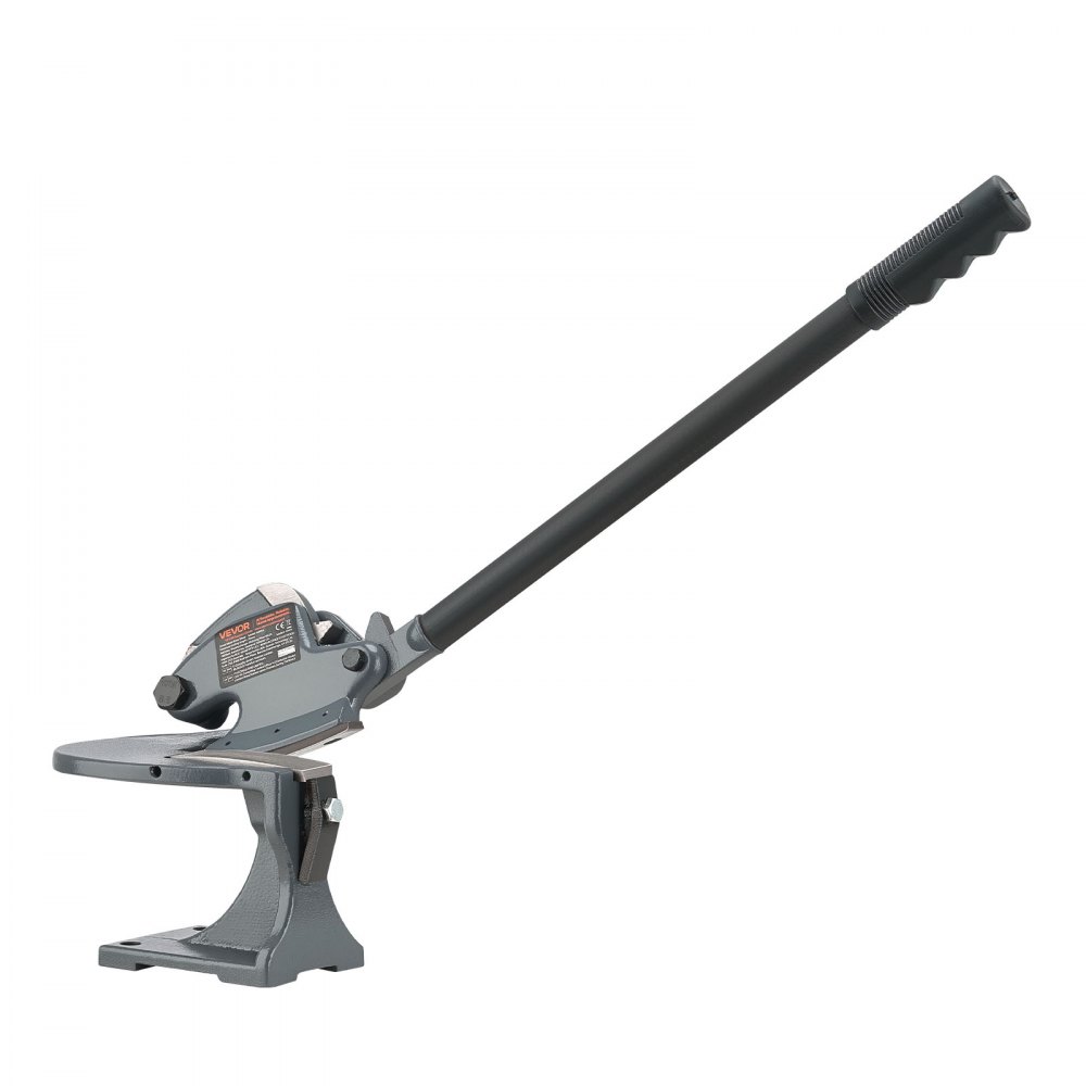 VEVOR Cizalla para Chapa Metálica, Cizalla Manual para Chapa de Sobremesa sin Garganta con Estructura de Acero Sólido, Tipo de Montaje, Espesor Máximo de Corte de 1,9 mm para Acero/Cobre/Aluminio