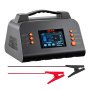 VEVOR Smart Battery Charger 25A 6V 12V 24V for Lithium LiFePO4 Lead-Acid, Compatible with Cars Motorcycles Mid-Size RVs, Trickle Charging Maintainer Desulfator, Charger with 3.8 Inch LCD Display