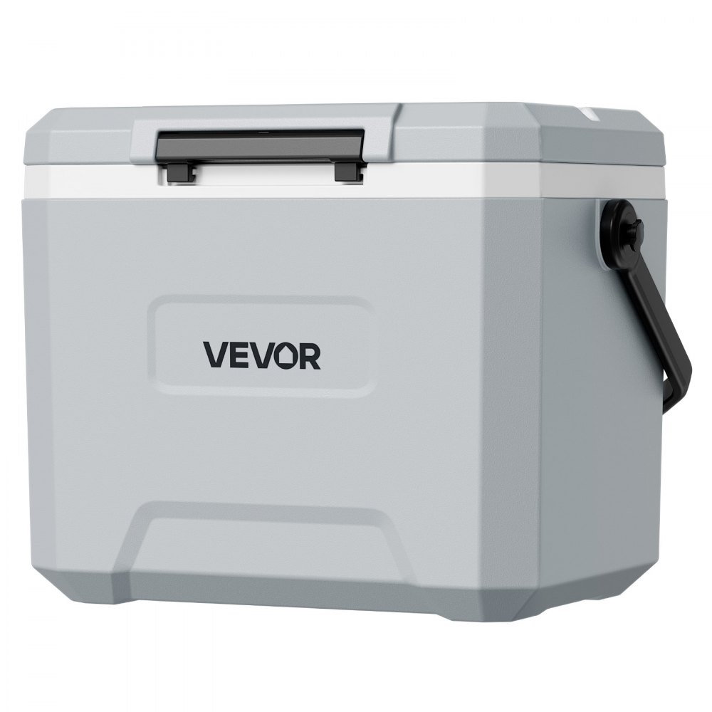 VEVOR Nevera Portátil con Asa 16 L, Nevera Térmica Pasiva a Prueba de Fugas, con Aislamiento Térmico, Cierre Hermético, Retención de Hielo de Larga Duración, para Camping, Picnics, 41 x 29 x 32 cm