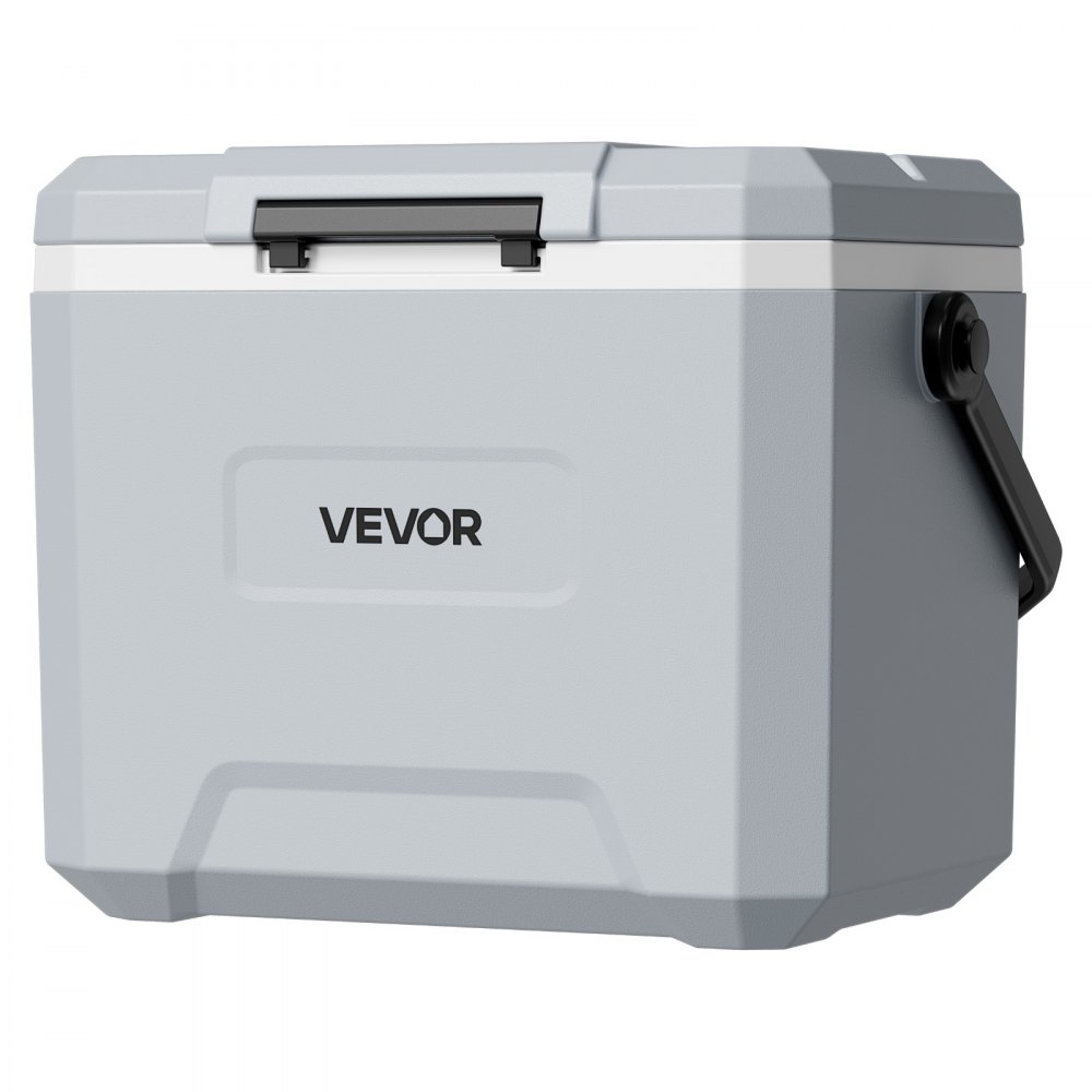 VEVOR Nevera Portátil con Asa 22 L, Nevera Térmica Pasiva a Prueba de Fugas, con Aislamiento Térmico, Cierre Hermético, Retención de Hielo de Larga Duración, para Camping, Picnics, 44 x 31 x 36 cm