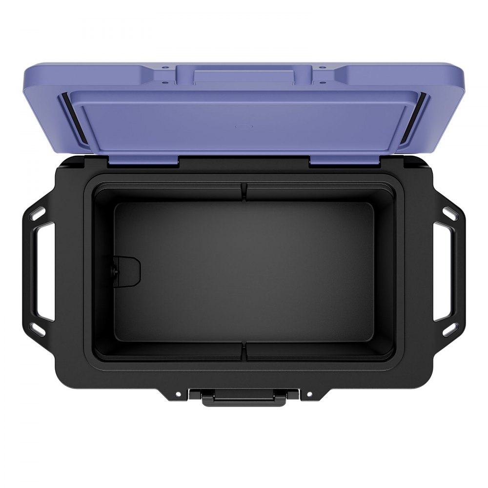 VEVOR Nevera Portátil con Asa 47 L Nevera Térmica Pasiva a Prueba de Fugas, Con Aislamiento Térmico, Cierre Hermético, Retención de Hielo de Larga Duración, para Camping, Picnics, 83 x 45,5 x 49,5 cm