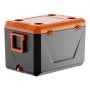 VEVOR Portable Hard Cooler Box (63 Qt) with Ice Storage, Sturdy Handles & Drink Holders, Insulated Cooler Box Made of Durable Material, Suitable for Family Picnics and Long Trips