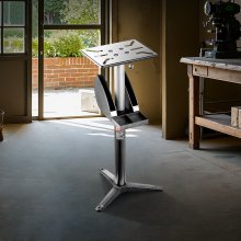 VEVOR Soporte para Amoladora de Banco 5 Niveles Ajustables 370 x 370 x 900 mm