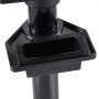 VEVOR Soporte para Amoladora de Banco, Pedestal de Suelo Resistente con Tornillo de Banco y Placa de Montaje 27 x 27 cm, Ranuras de Montaje Precortadas y Depósito de Agua, 370 x 370 x 840 mm