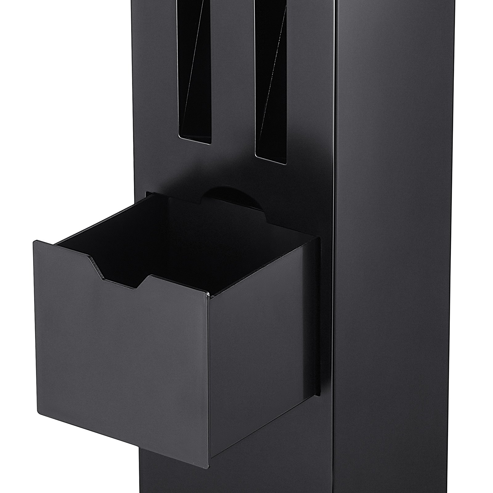 VEVOR grinding stand, floor base for double grinders with 28x17 cm mounting plate, grinding wheel storage compartments & cast iron base, compatible with most double grinders