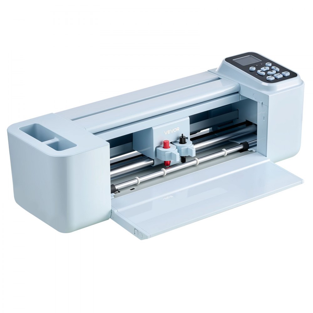 VEVOR Plotter de Corte de Vinilo de 305 mm con Kit de Herramientas, Materiales, Control Táctil y Botones, Máquina Cortadora Multifuncional Compatible con iOS Android Windows Mac para Bricolaje Papel