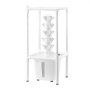 VEVOR Sistema de Cultivo Hidropónico con Luz de Cultivo, Torre Hidropónica Vertical de 6 Niveles con 30 Cápsulas, Bomba de Agua, Kit de Germinación de Plantas para Hierbas, Frutas y Verduras