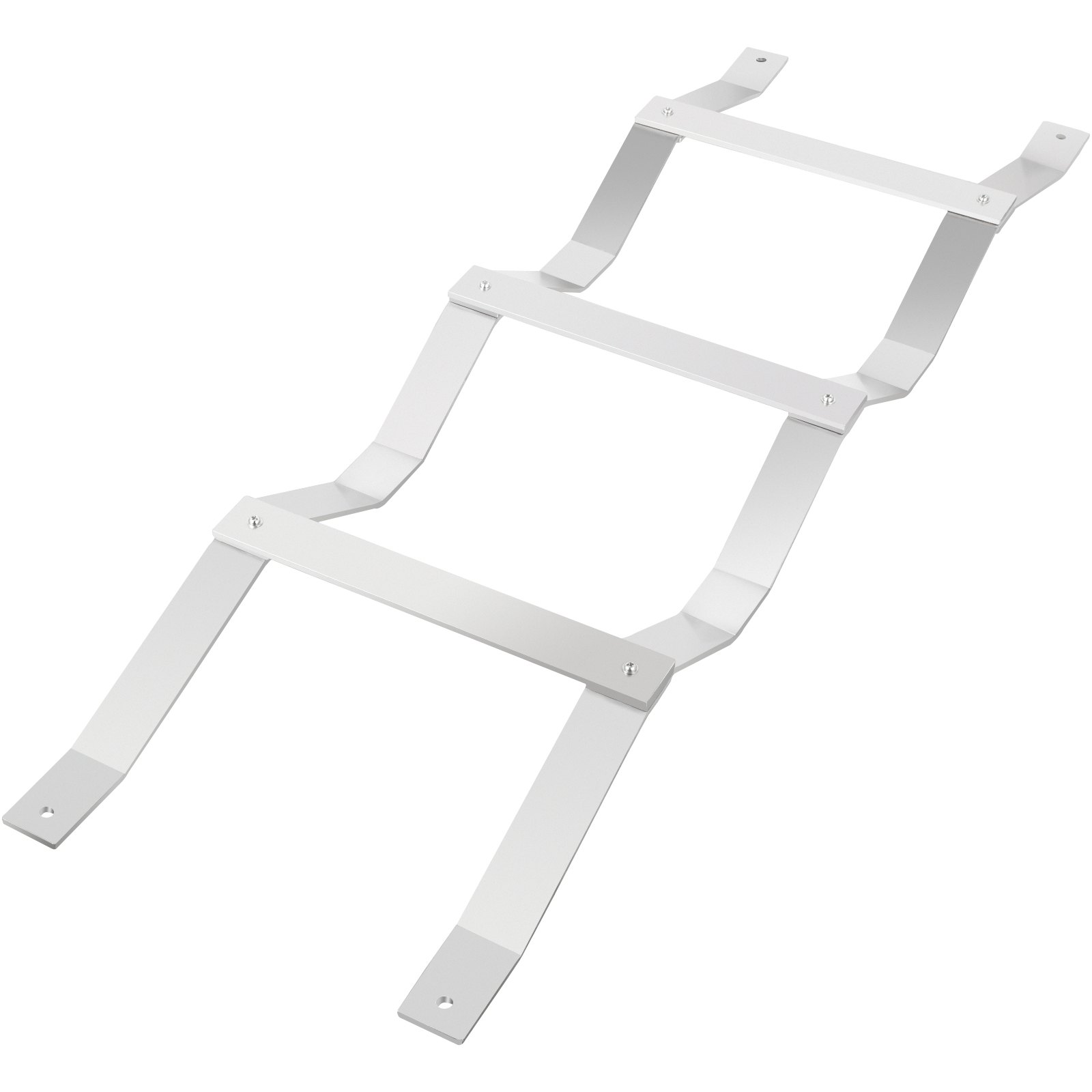 Vevor 3 Pasos Escalera De Escape Sótano Salida De Emergencia Aluminio 400 Ibs