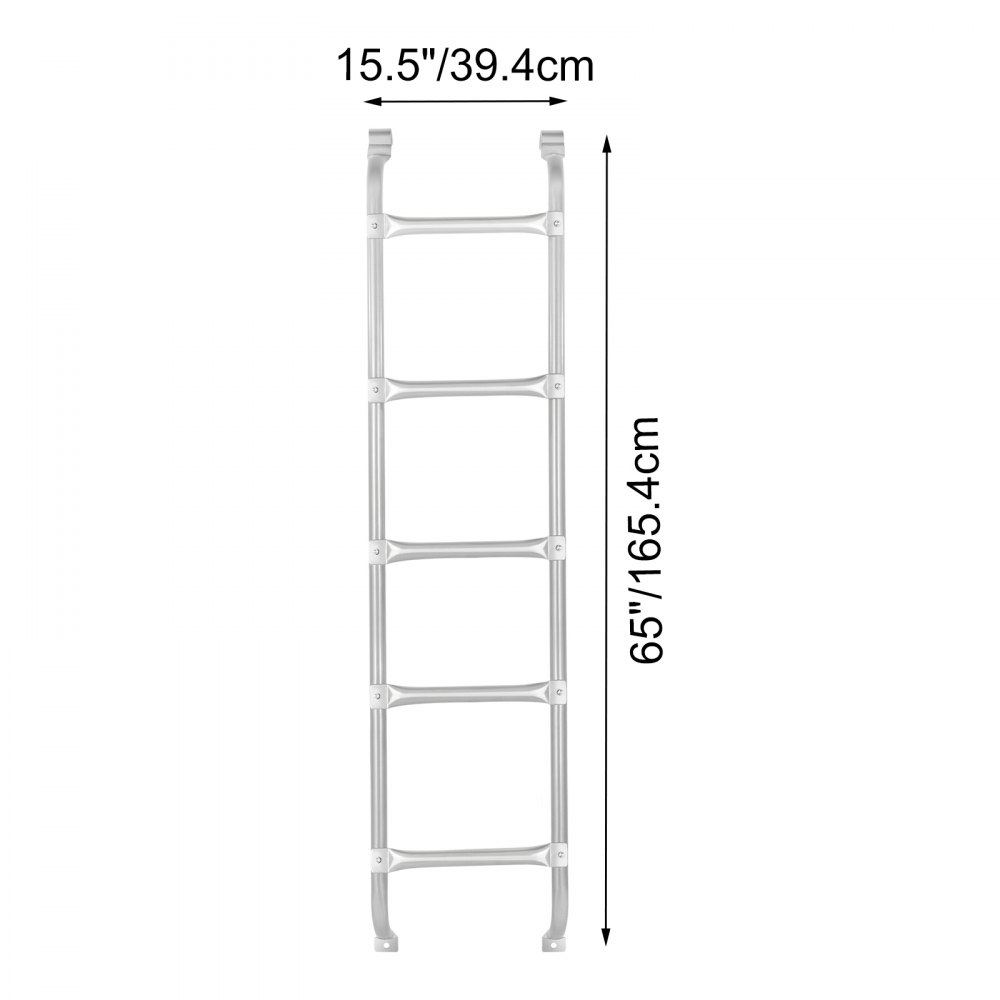 Vevor 5 Pasos Escalera De Escape Sótano Ventana Salida De Emergencia 400 Ibs
