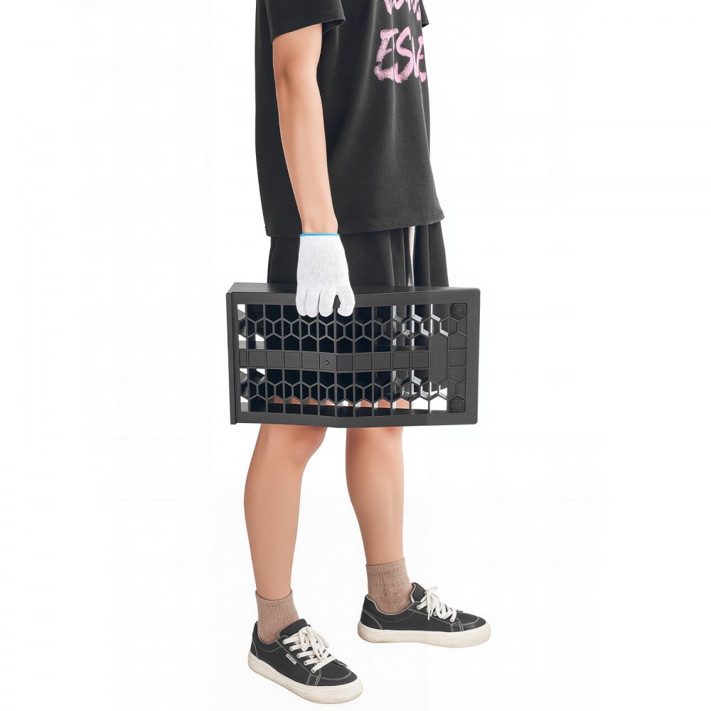 VEVOR Rampas para Coche, Portátiles y Planas, para Mantenimiento de Garajes, Cambio de Aceite y Reparación de Camiones, Capacidad de Carga 2268 kg, Ayuda para Carga, 443 x 249 x 83 mm, 2 uds