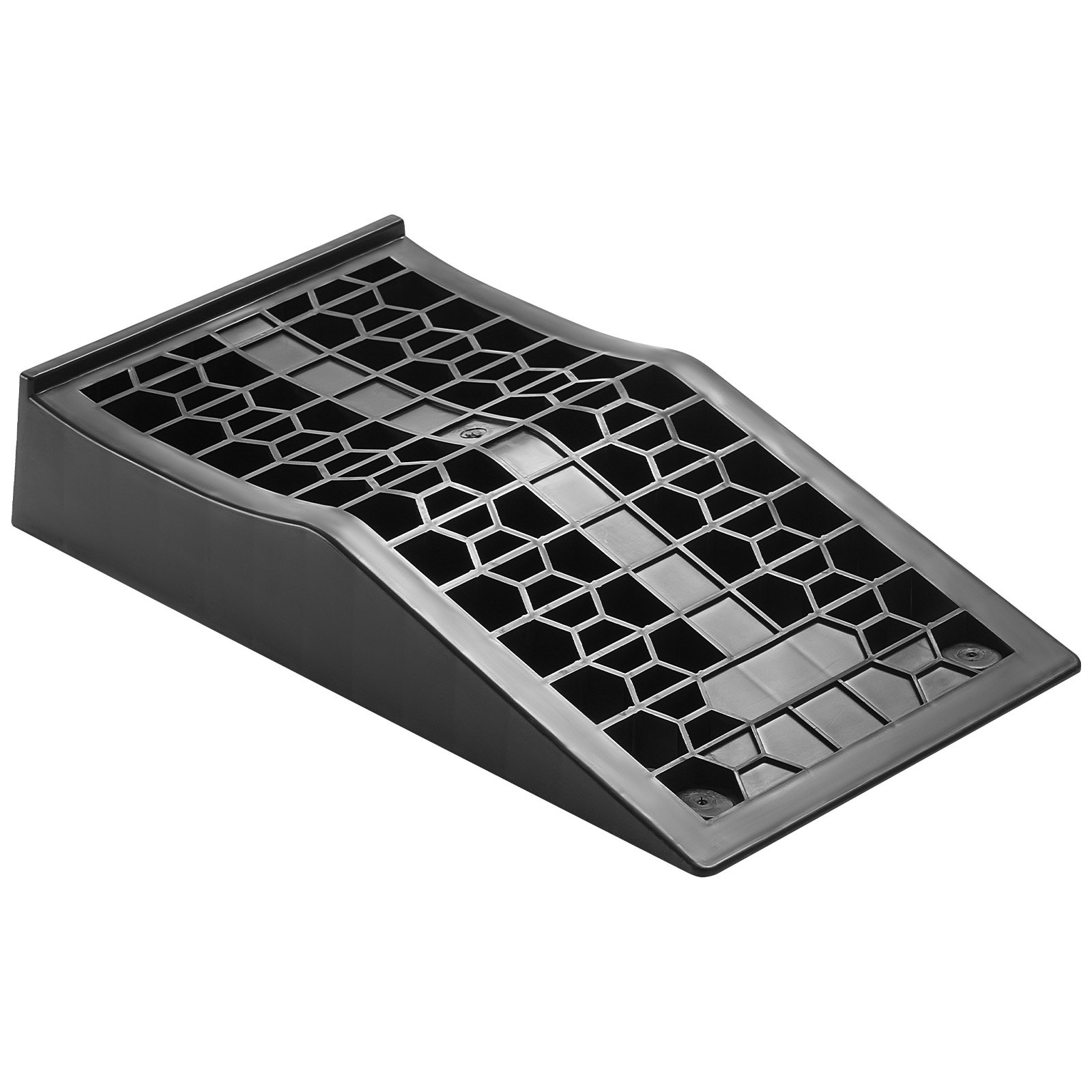 VEVOR Rampas para Coche, Portátiles y Planas, para Mantenimiento de Garajes, Cambio de Aceite y Reparación de Camiones, Capacidad de Carga 2268 kg, Ayuda para Carga, 443 x 249 x 83 mm, 2 uds