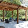 VEVOR 10-piece set of screw-in post anchors, 153x153x62mm, carbon steel post shoes, post bases, ground sleeves, support feet. Ideal for veranda railings, pergolas and columns.