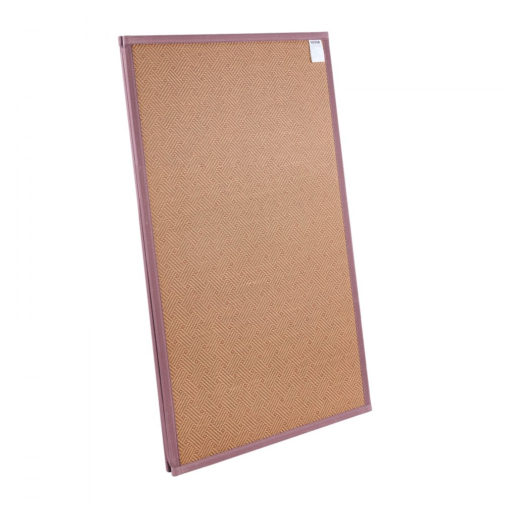 VEVOR Colchón de Tatami Japonés Plegable de 2032 x 990 x 13 mm, Tatami de Ratán Natural Tejido a Mano, Colchón de Suelo Japonés Antideslizante para Dormir, Meditación, Yoga, Relajación, Marrón