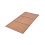 VEVOR Colchón de Tatami Japonés Plegable de 2032 x 990 x 13 mm, Tatami de Ratán Natural Tejido a Mano, Colchón de Suelo Japonés Antideslizante para Dormir, Meditación, Yoga, Relajación, Marrón