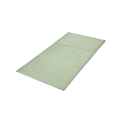 VEVOR Colchón de Tatami Japonés Plegable de 2032 x 990 x 13 mm, Tamaño Doble de Hierba de Junco Natural, Colchón de Suelo Japonés con Respaldo Antideslizante para Dormir, Meditación y Yoga, Verde
