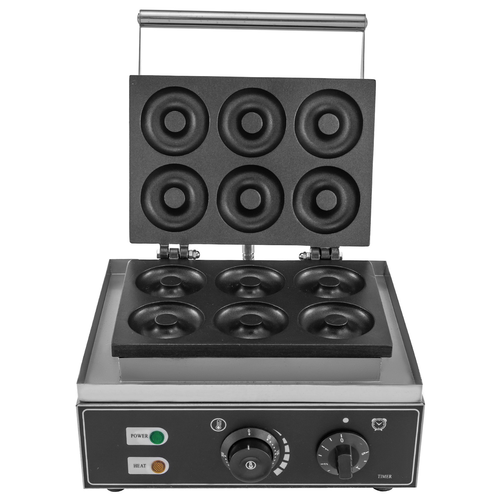 VEVOR Máquina para Hacer Donuts o Rosquillas Maquina de Donuts Máquina de Hacer Rosquillas Maquina de Rosquillas Máquina de Donuts y Cookies Comercial 1550W