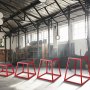 VEVOR Caja Pliométrica 4 Piezas 305/458/609/762 mm Plataforma Pliométrica Carga 227 kg Caja de Salto Culturismo Fitness Crossfit Entrenamiento Pliométrico Flexiones Sentadillas Gimnasio Hogar, Rojo