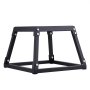 VEVOR Plyometric Jump Box, 305 mm Plyo Box, Plyometric Platform Plyo Box Black, Non-Slip Fitness Exercise Step-Up Box for Home Training, Conditioning Strength Training, Thigh Training