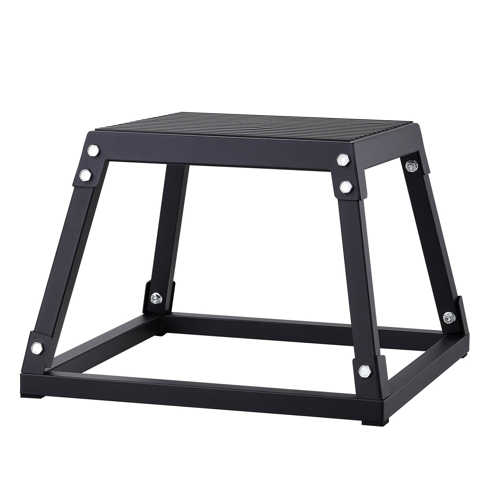 VEVOR Caja Pliométrica Plataforma Pliométrica Antideslizante 305 mm de Alto Carga 227 kg Caja de Salto Culturismo Fitness Crossfit para Entrenamiento Pliométrico Flexiones Sentadillas Gimnasio Hogar