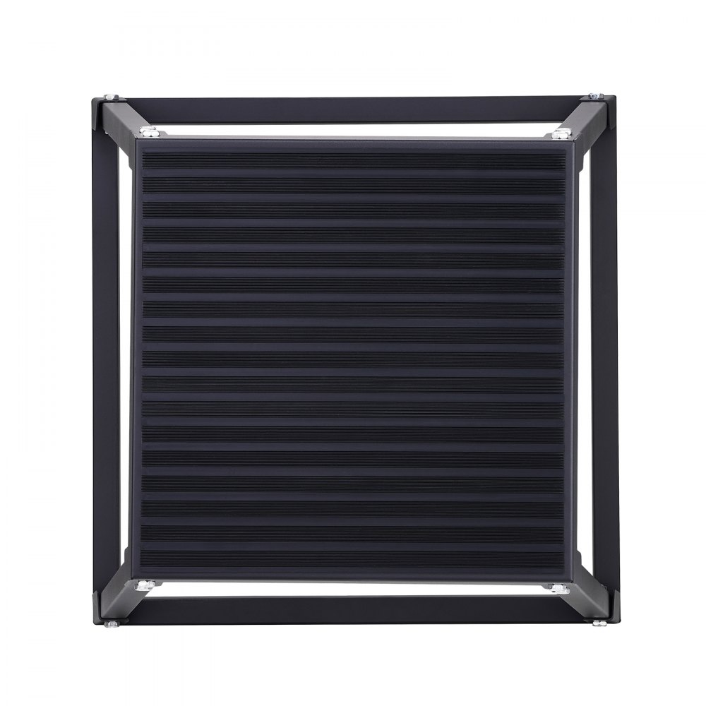 VEVOR Caja Pliométrica 458 mm Plataforma Pliométrica antideslizante Carga 227 kg Caja de Salto Culturismo Fitness Crossfit para Entrenamiento Pliométrico Flexiones Sentadillas Gimnasio Hogar, Negro