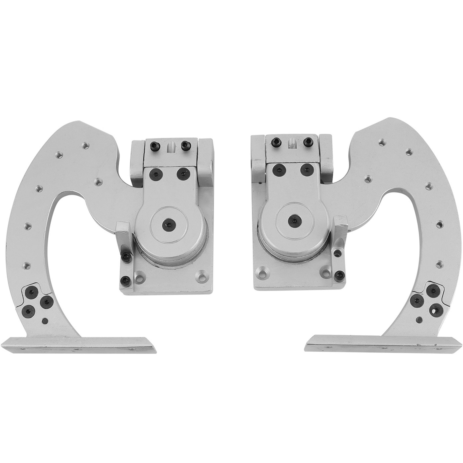 VEVOR Bisagras de Puerta para Coche, 2 Pcs Puntales 150PSI x 4 Pin de Bisagra de Puerta de Coche, Acero Color Plata Kit de Reparación de Pasador de Bisagra de Puerta Universal para Mayoría de Coches