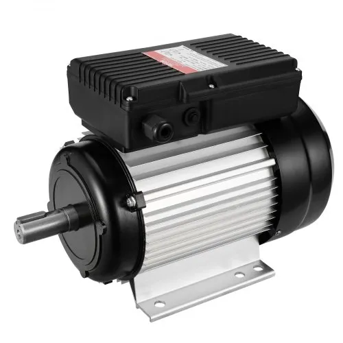VEVOR Motor eléctrico 2.2KW 2800 rpm, AC 220~240V 13.8A, 90L, marco B3, motor compresor de aire monofásico, eje con llave de 24 mm, rotación CW/CCW para maquinaria agrícola y equipos generales