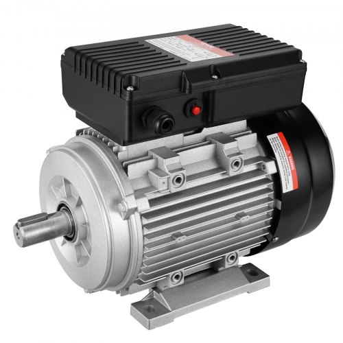 Mophorn Motor Eléctrico De 1 Hp 3450 RPM 11.2-5.6 A Motor Monofásico CA