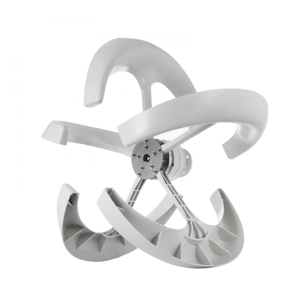 Turbina De Viento Linterna 300w Dc 12v Aerogenerador Linterna Eólico Vertical