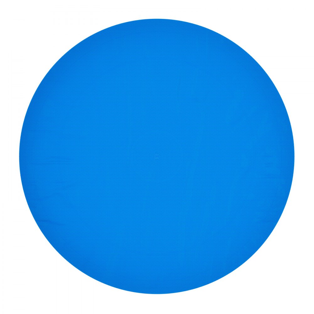 VEVOR Cubierta Solar Redonda para Piscina, 4,57 m de Diámetro, con Burbujas y Material PE, Absorción de Calor Durante el Día, Retención de Calor Durante la Noche, grosor de 0,3 mm, Color Azul