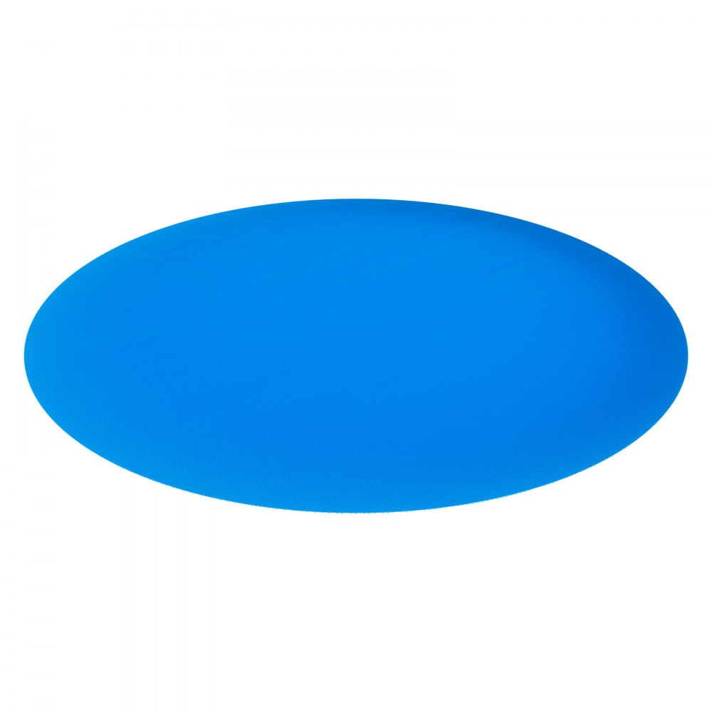 VEVOR Cubierta Solar Redonda para Piscina, 4,57 m de Diámetro, con Burbujas y Material PE, Absorción de Calor Durante el Día, Retención de Calor Durante la Noche, grosor de 0,3 mm, Color Azul