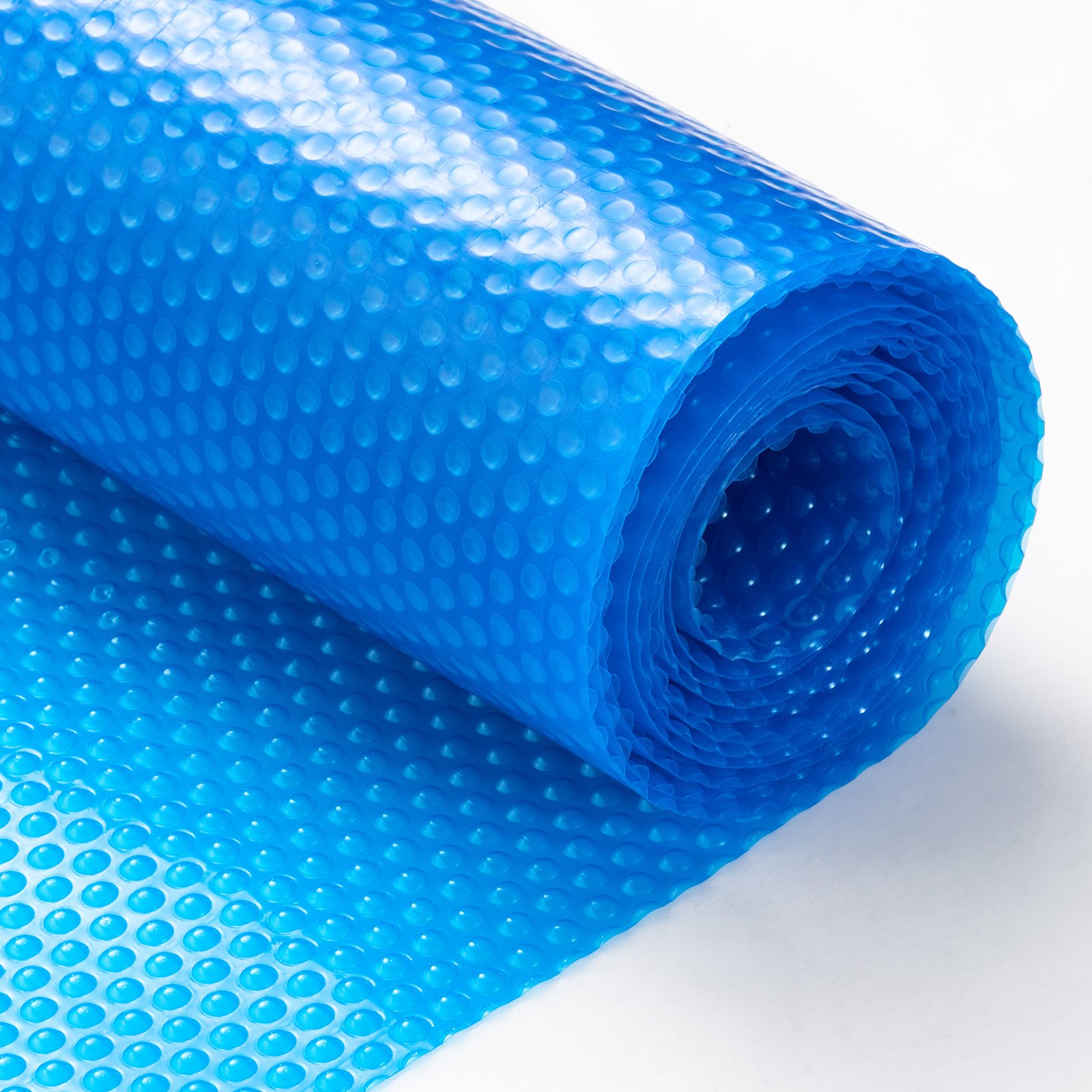 VEVOR Cubierta solar para piscina, manta solar rectangular de 32 x 16 pies para piscinas, cubierta solar para piscina enterrada sobre el suelo, cubiertas solares de 16 mil, color azul