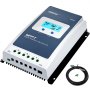 VEVOR Regulador Carga Solar MPPT T-4210AN, Controlador de Carga de Inteligente 40 Amp, Regulador Solar MPPTt con Sensor de Temperatura Remoto, Regulador Carga Solar, Voltaje de Flotación 13,8 V