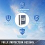 VEVOR Regulador Carga Solar MPPT T-4210AN, Controlador de Carga de Inteligente 40 Amp, Regulador Solar MPPTt con Sensor de Temperatura Remoto, Regulador Carga Solar, Voltaje de Flotación 13,8 V