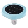 VEVOR Solar Pool Ionizer, Hexagon Copper Pool Ionizer Up to 170343 L, Floating Automatic Water Cleaner and Purifier, Chlorine Free Water, with Copper Anode, Spring, Brush and Filter for Pools & Spas