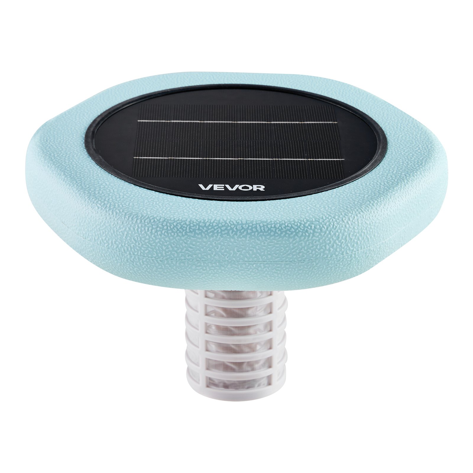 VEVOR Ionizador Solar para Piscinas hasta 170.343 L, Purificador de Agua con Ionización de Cobre Hexágono, con Ánodo de Cobre, Resorte, Cepillo para Evitar Olores Desagradables, Molestias en Piel