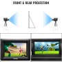 Vevor Pantalla De Proyector Inflable Pantalla Cine Inflable Con Bomba 4 X 6 M