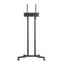 VEVOR Soporte de TV Enrollable para Televisores Planos y Curvos de 812,8-1651 mm, Soporte de TV Portátil de Altura Ajustable Capacidad de peso de 40 kg (máx. VESA 400 x 400 mm) para Sala de Estar