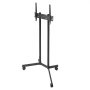 VEVOR Soporte de TV Enrollable para Televisores Planos y Curvos de 812,8-1651 mm, Soporte de TV Portátil de Altura Ajustable Capacidad de peso de 40 kg (máx. VESA 400 x 400 mm) para Sala de Estar