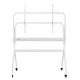 VEVOR TV Stand, Rolling TV Cart for 889-2540 mm TVs, TV Stand, TV Base up to 90 kg, TV Floor Stand with Shelf (Max. VESA 800 x 600 mm) for Living Room, Bedroom, Office