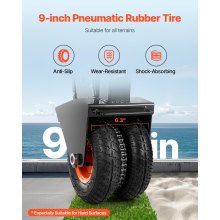 VEVOR Plataforma para Remolque de Carga de 454 kg con Bolas de 50,8 y 58,7 mm