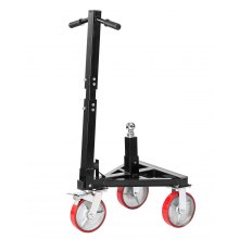 VEVOR Plataforma para Remolque Carga de 1587 kg Altura Ajustable de 460 y 560 mm