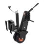 VEVOR Plataforma Rodante para Remolque, Capacidad de Peso de 227 kg, Carrito para Mover Remolques Ajustable en Altura de 330 - 590 mm, Neumático de Goma, Accionamiento Manual o Eléctrico con Llave