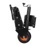 VEVOR Plataforma Rodante para Remolque, Capacidad de Peso de 227 kg, Carrito para Mover Remolques Ajustable en Altura de 330 - 590 mm, Neumático de Goma, Accionamiento Manual o Eléctrico con Llave