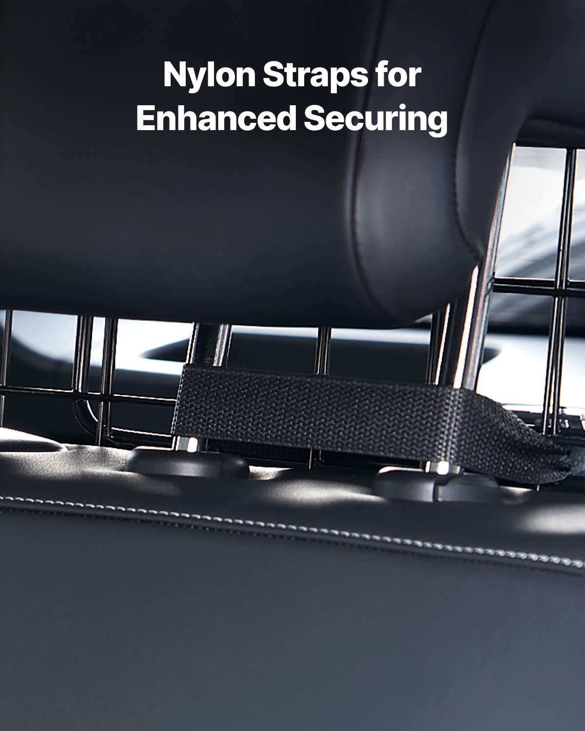 VEVOR Barrera para Perros para el Coche, para el Área Carga del Maletero, Red de Protección de Malla de Alambre Resistente para Asientos Traseros de Ajuste Universal, para Vehículos, 900 x 416 mm