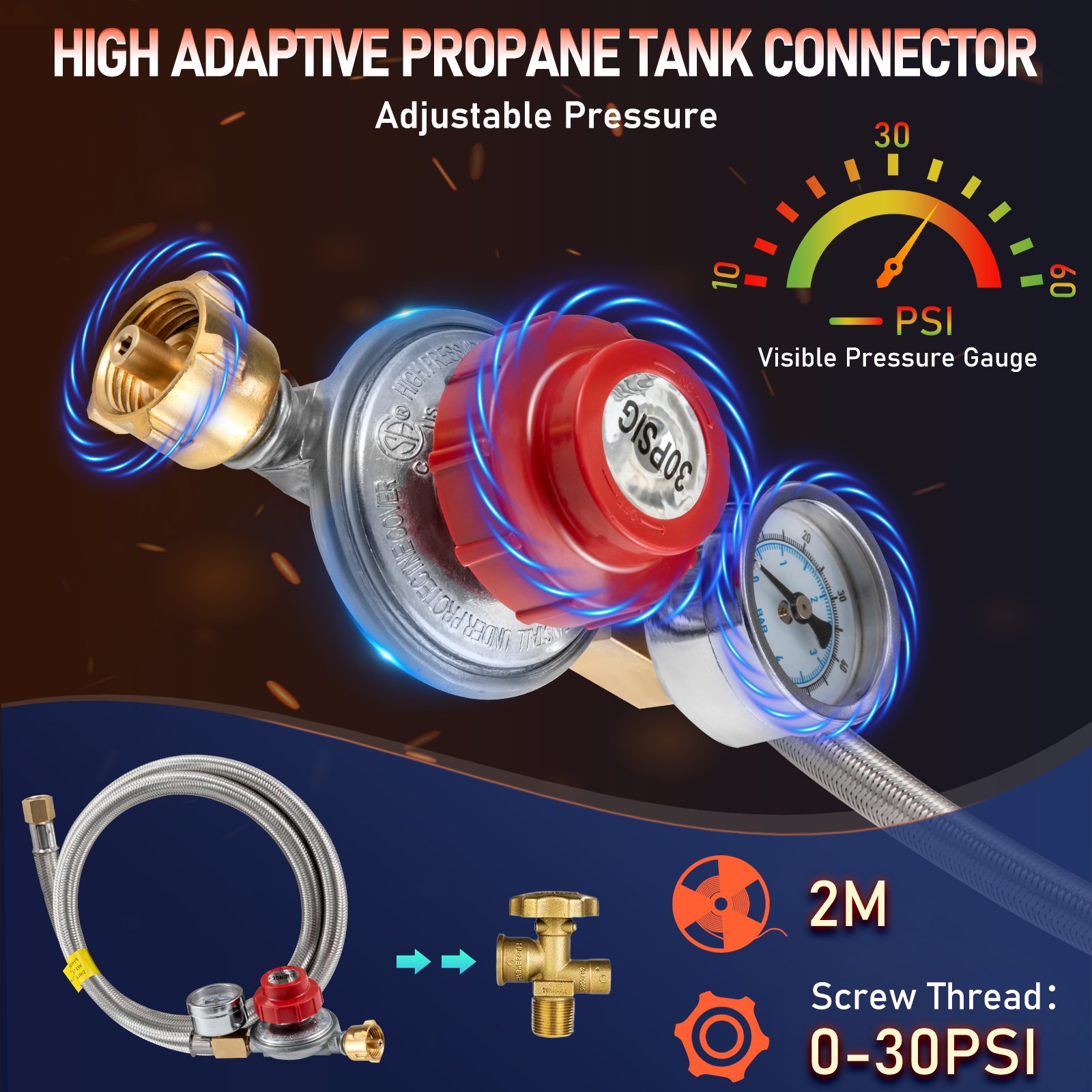 VEVOR Forja de Propano de Gas 400 x 220 x 206 mm Forja de Cuchillos de Propano Horno de Forja Ovalada con 2 Quemadores, Alta Compatibilidad, Impresionante Aislamiento y Protección para Herreros