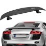 VEVOR Alerón de Coche, Alerón Universal de 1175 x 235 x 125 mm, Compatible con la Mayoría de los Sedanes y Cupés, Material ABS de Alta Resistencia, Alerón Trasero de Coche de Color Negro Brillante