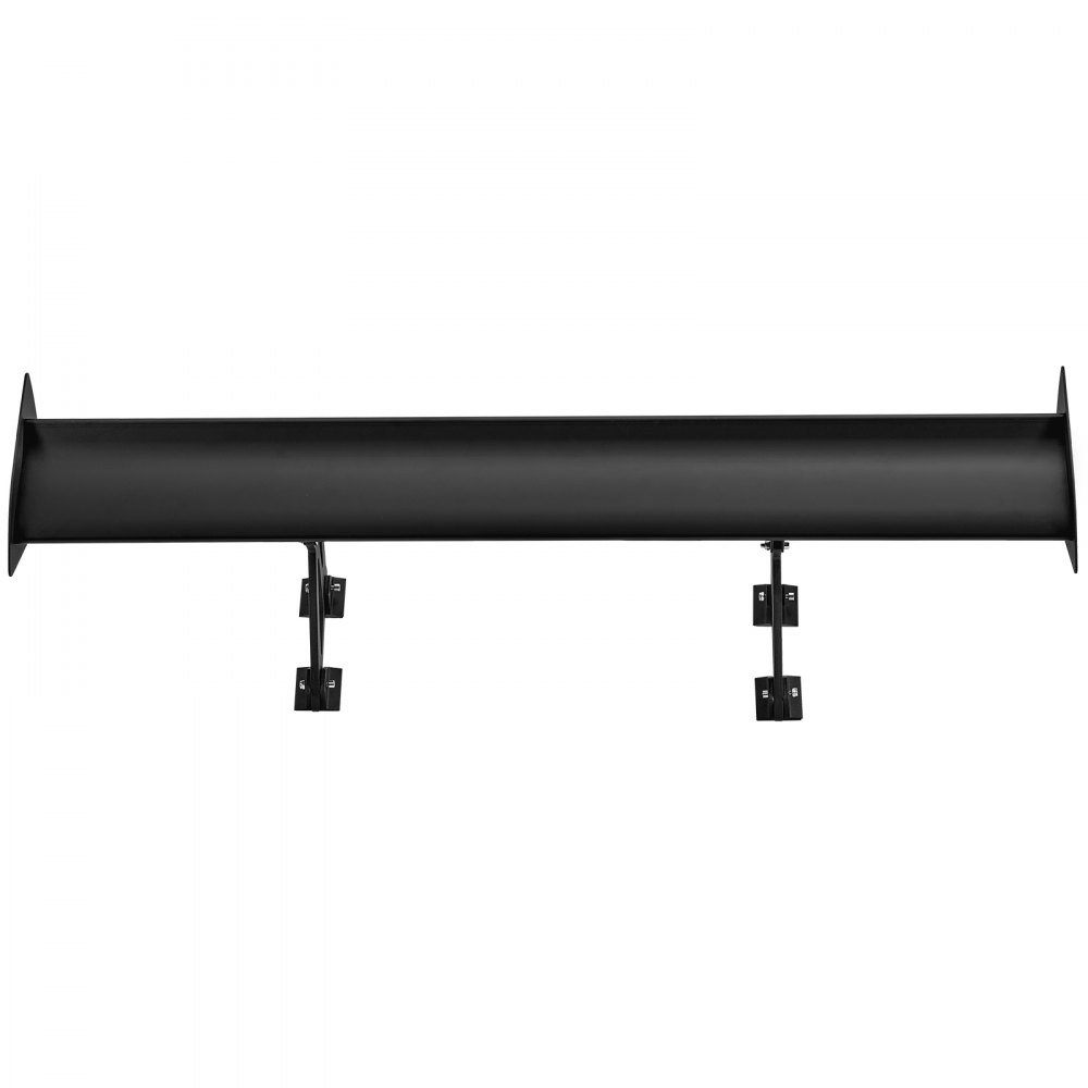 VEVOR Alerón de Coche, Alerón Universal de 1106 x 230 x 280 mm con Una Sola Cubierta, Aluminio Ligero Ajustable, Compatible con la Mayoría de los Sedanes y Cupés, Alerón de Carreras BGW/JDM Negro Mate