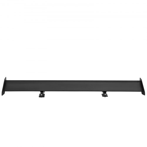 VEVOR Alerón de Coche, Alerón Universal de 1106 x 220 x 130 mm con Una Sola Cubierta, Aluminio Ligero Ajustable, Compatible con la Mayoría de los Sedanes y Cupés, Alerón de Carreras BGW/JDM Negro Mate