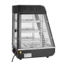 VEVOR 3-Tier Commercial Food Warmer, 1000W Food Warmer with Light, Adjustable Shelf and Temperature Display, 30℃ - 85℃ Steam Heating, 57L Capacity for Hamburgers, Pizza, Bread, Roast Chicken